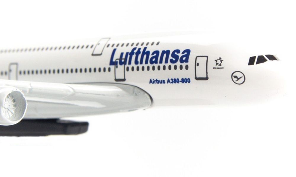Mô hình Máy bay Lufthansa AG Airbus A380 16cm